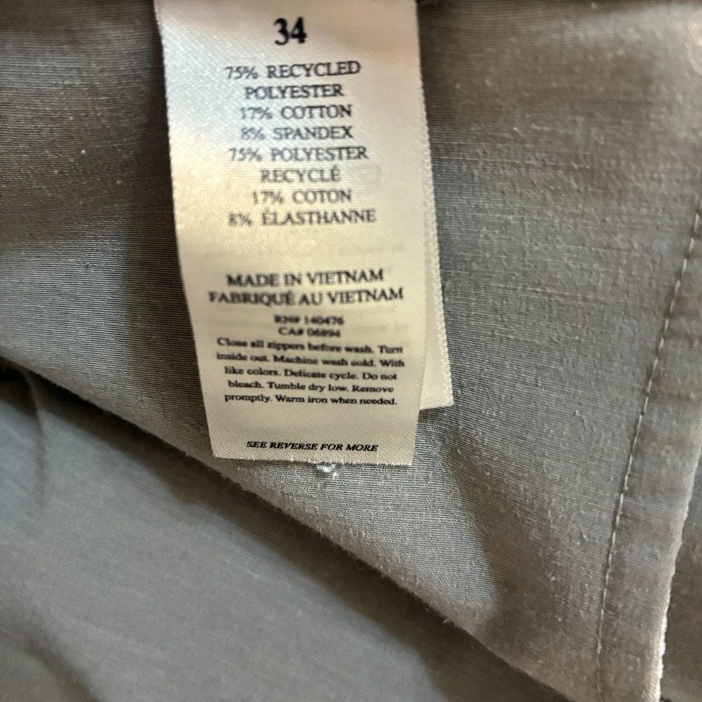 Faherty All Day Shorts Mens Size 34 Chino Hybrid Drawstring Stretch Preppy
